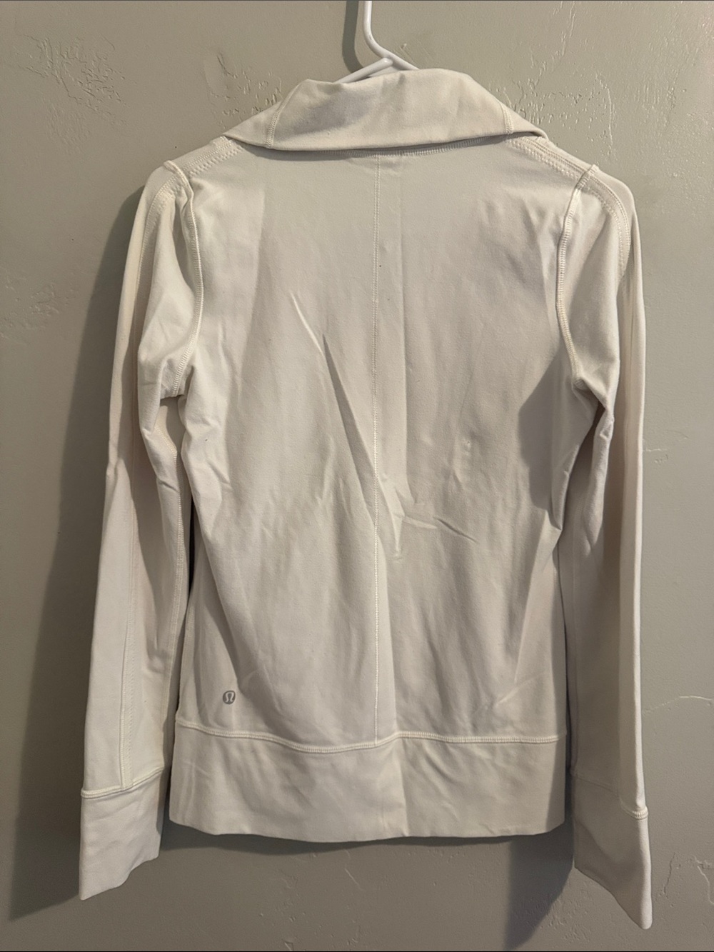lululemon athletica White Full-Zip Utility Jacket with Stand Collar - Picture 9 of 11